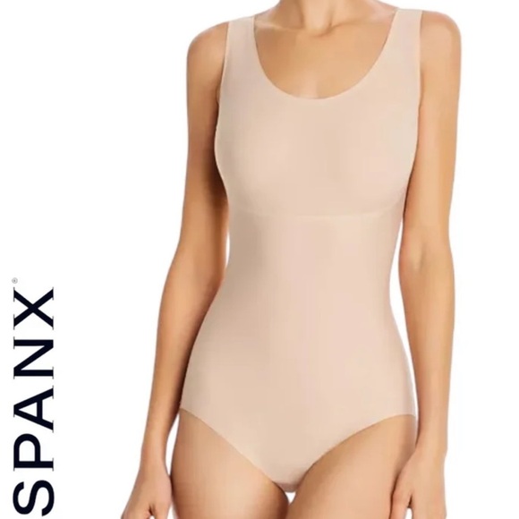 New SPANX Trust Your Thinstincts Tank Panty Bodysuit Women’s size XL